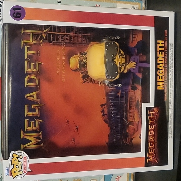 Funko Other - Funko pop megadeth album cover